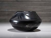 Blackware Pottery Jar 1923-1925