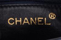 Chanel Navy Quilted Bag with Tassel, 1989-91