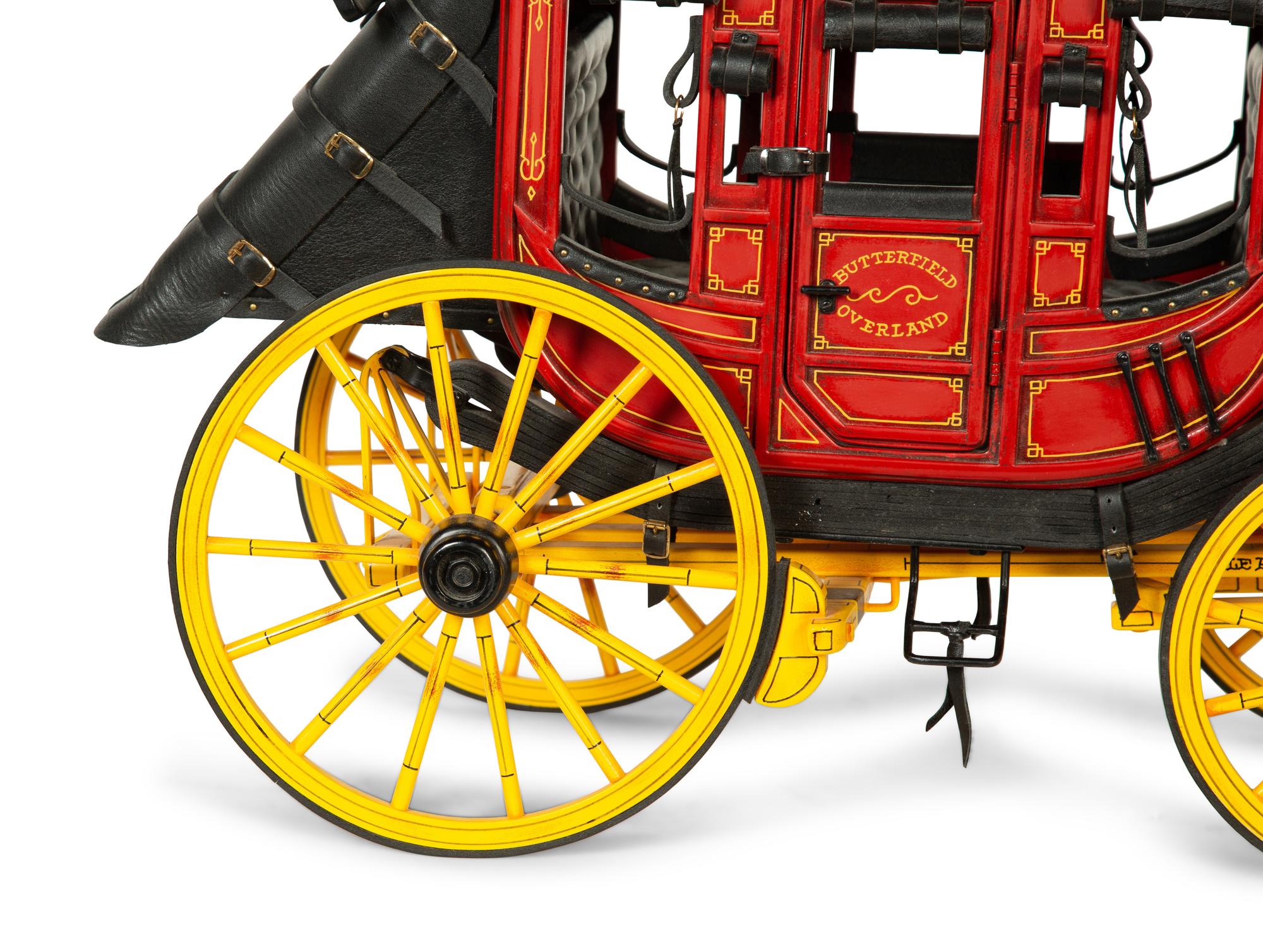 Wells Fargo Butterfield Overland Stagecoach