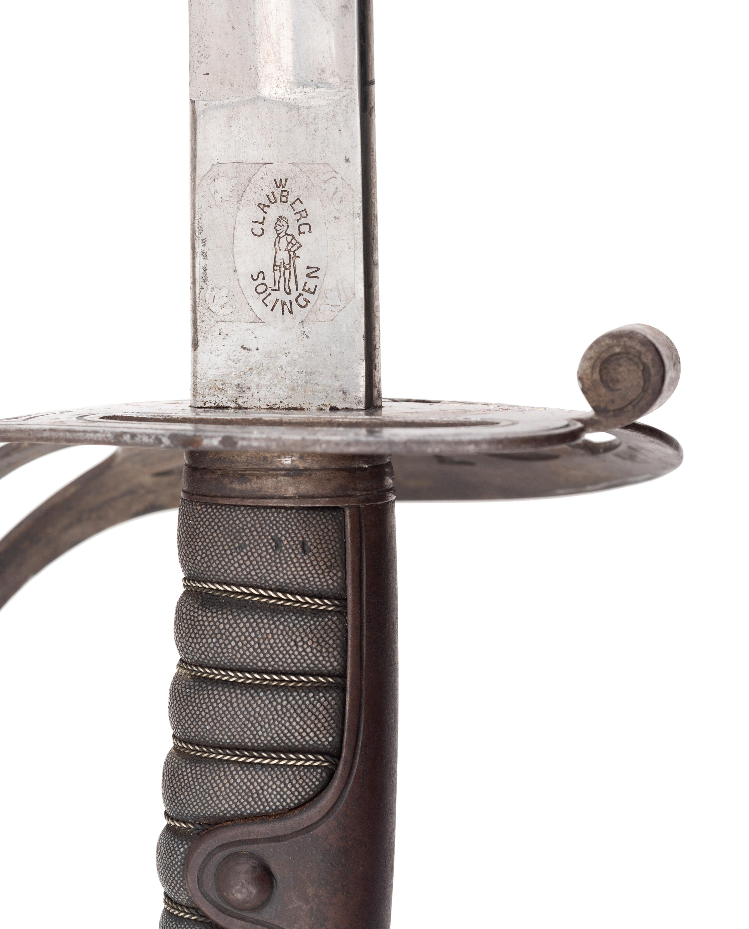 [CIVIL WAR]. Model 1850 non-regulation Union Field and Staff sword. Manufactured by Horstmann & Sons, Philadelphia.