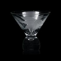 An Assembled Glass Stemware Collection