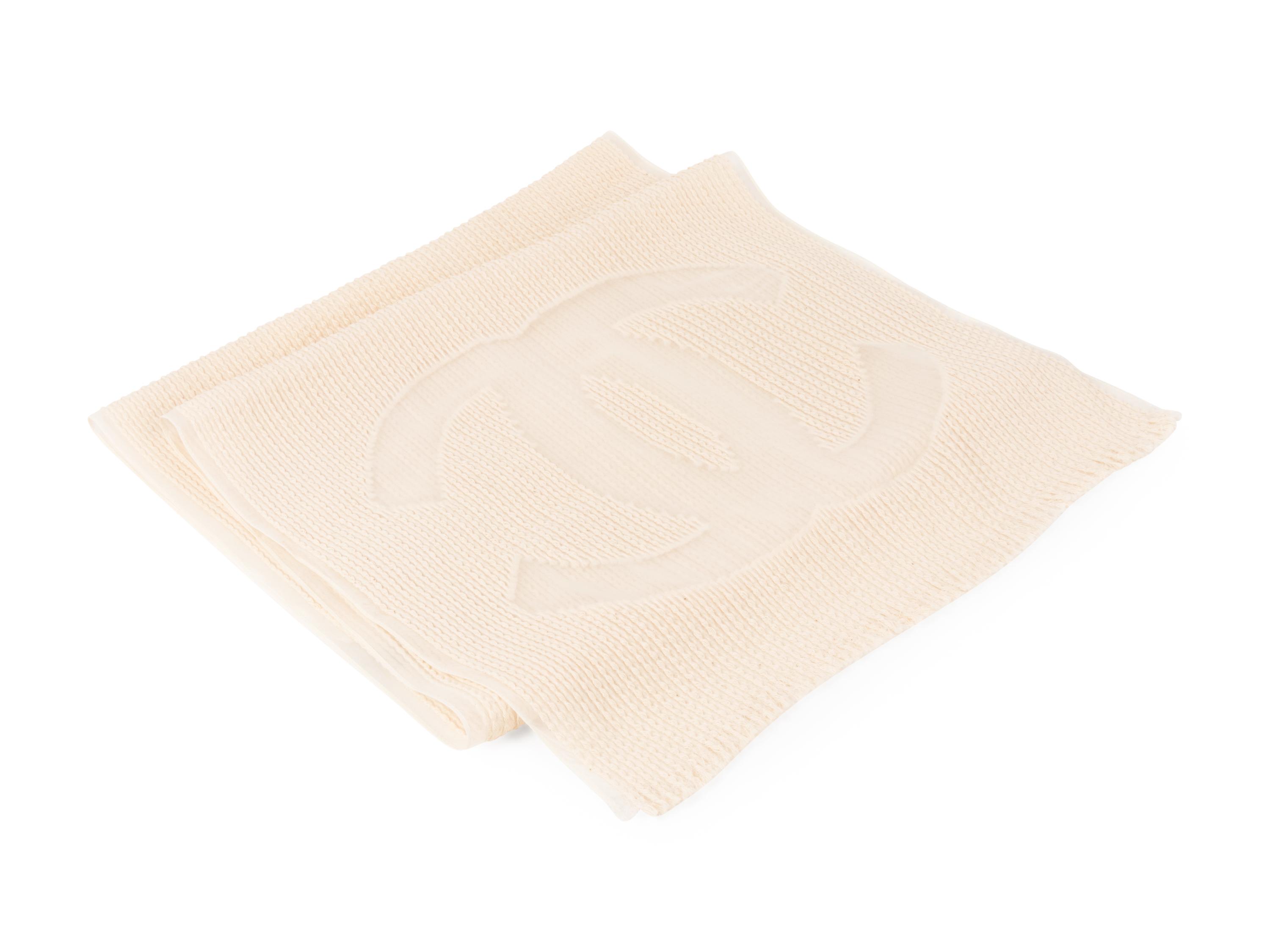 Chanel Cream Scarf, 1990s