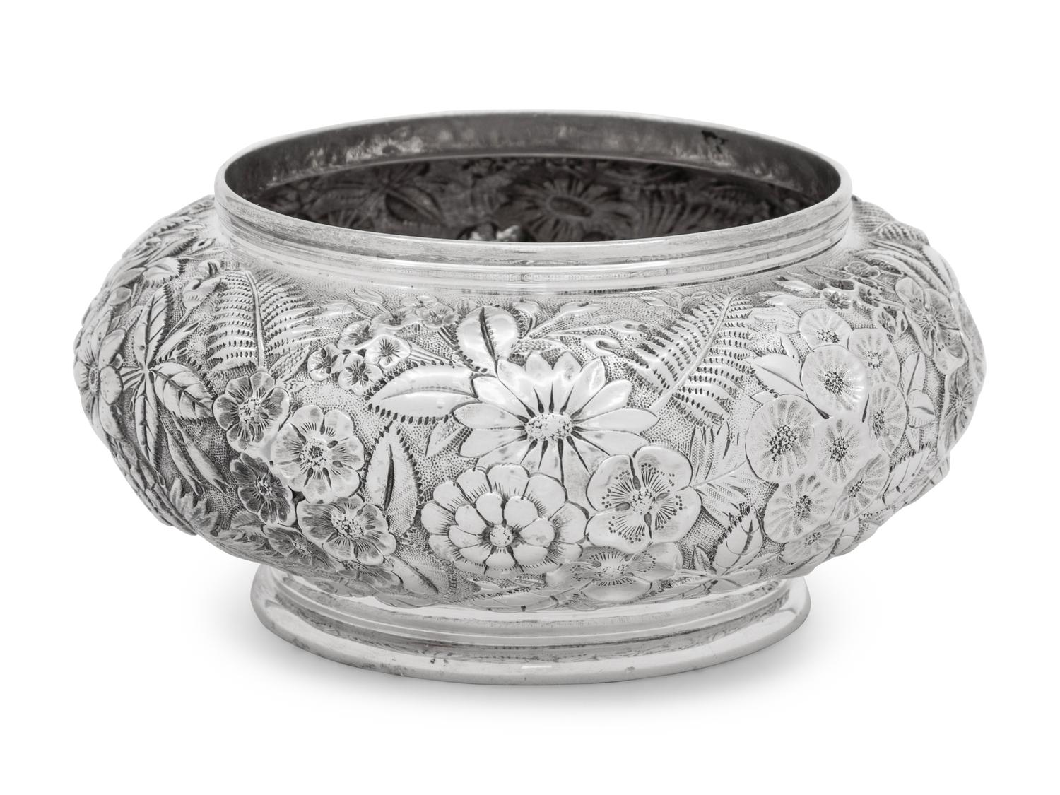 An S. Kirk and Son Repousse Silver Bowl