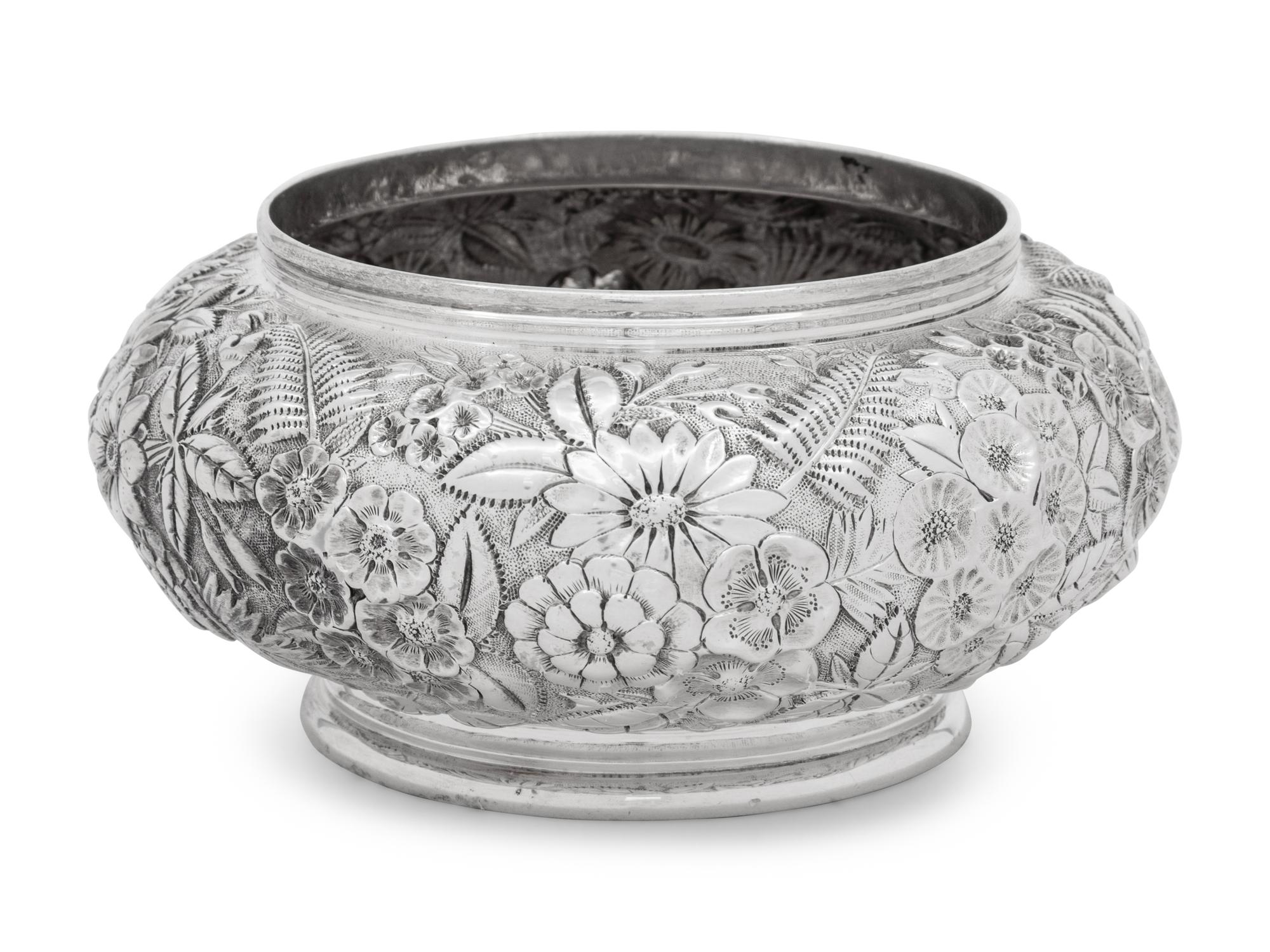 An S. Kirk and Son Repousse Silver Bowl
