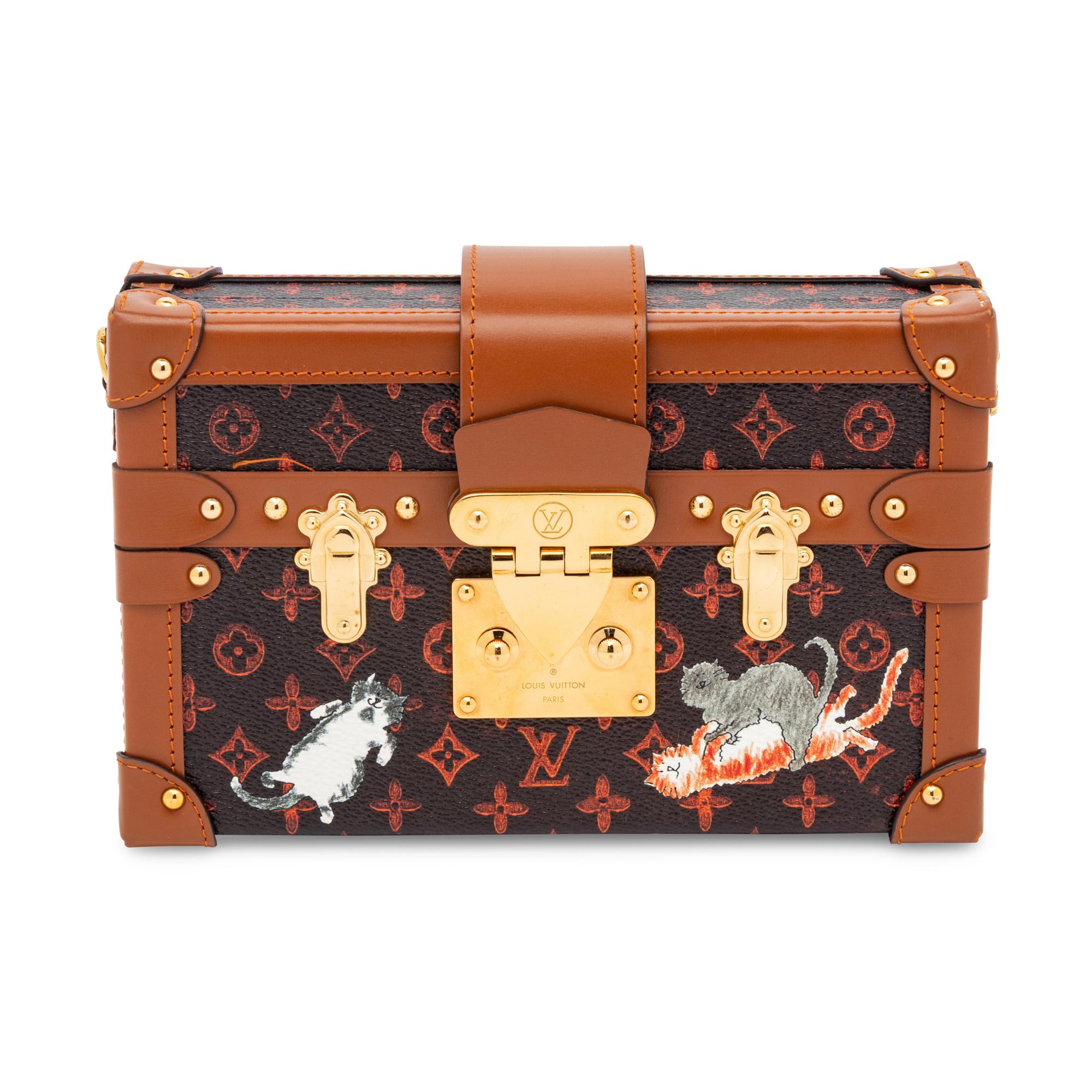 LOUIS VUITTON, 'CATOGRAM' PETITE MALLE BAG