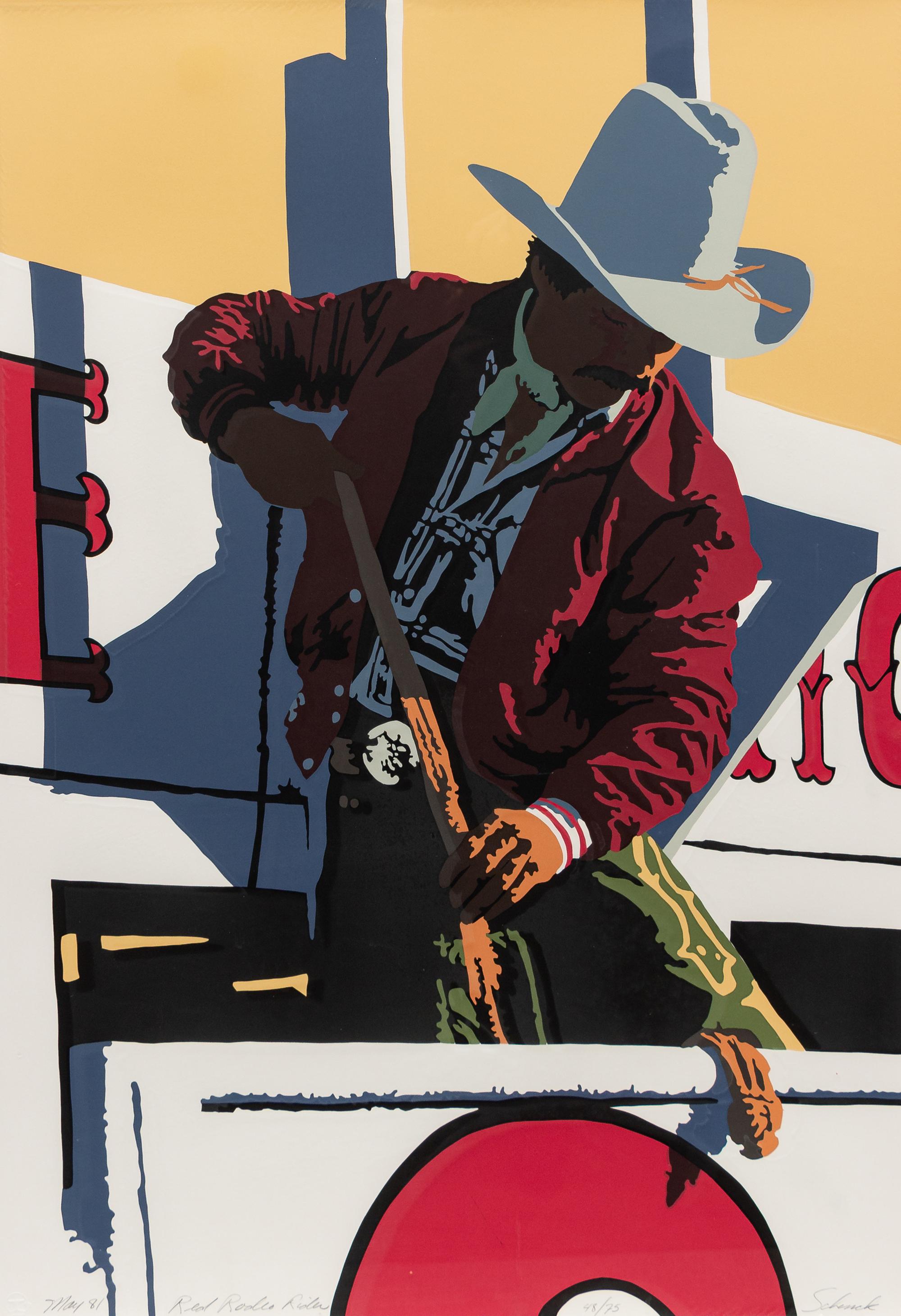 Red Rodeo Rider , edition 48/75