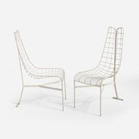Vladimir Kagan (American, 1927-2016) Pair of Capricorn High Back Dining Chairs, Kagan-Dreyfuss, Inc., USA, circa 1958