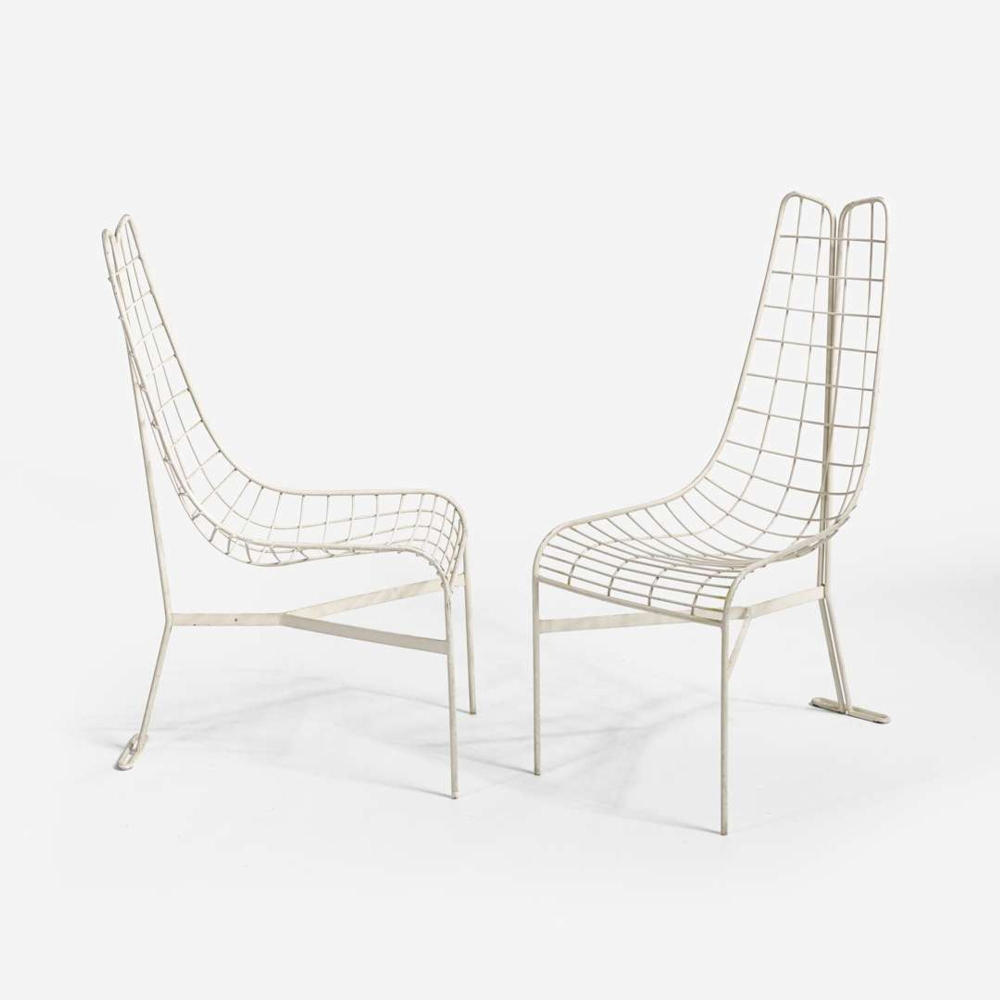 Vladimir Kagan (American, 1927-2016) Pair of Capricorn High Back Dining Chairs, Kagan-Dreyfuss, Inc., USA, circa 1958