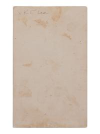 [CIVIL WAR -- LEE, Robert E. (1807-1870)]. Full standing CDV "Blockade Portrait" of the CSA commander. [Richmond, VA]: [Vannerson], [1864].