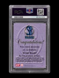 A 1996 Score Board Autographed Collection Autographs Kobe Bryant Signed Rookie Basketball Card No. 6 (PSA Authentic)