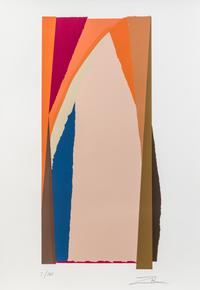 Larry Zox, (American, 1936-2006), Untitled (a pair)