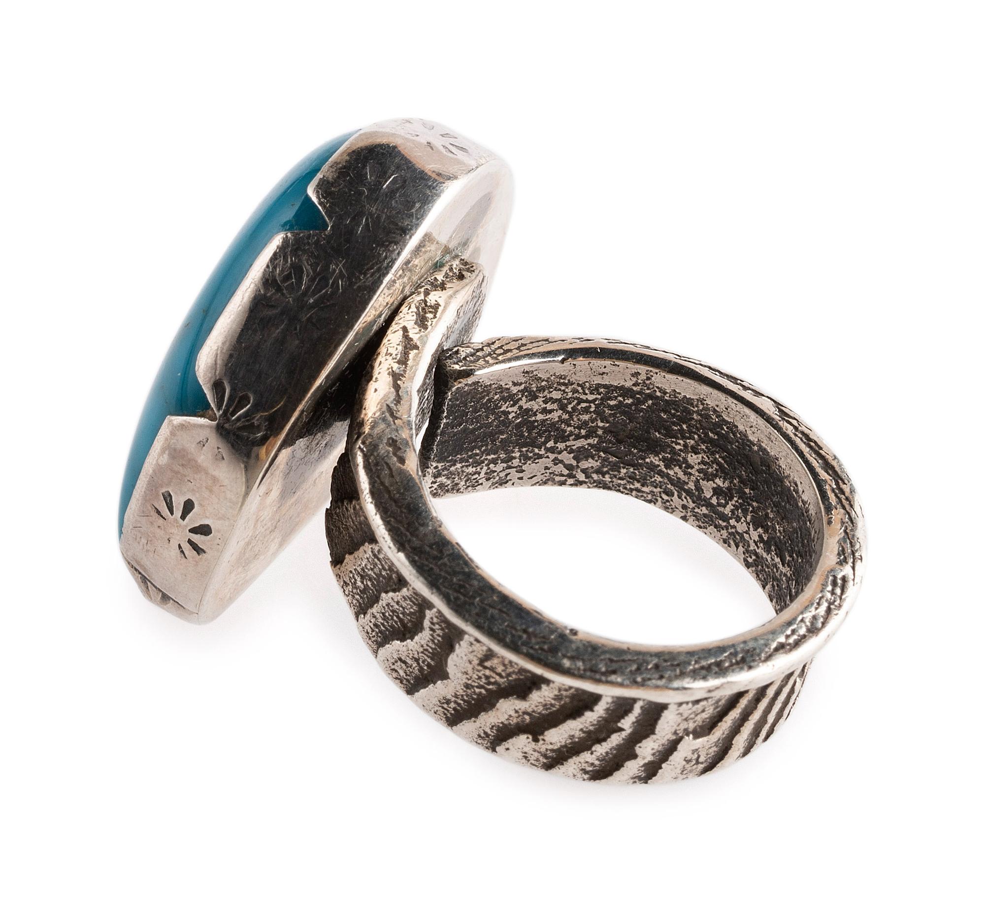 Navajo Silver and Turquoise Rings