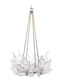 A Lalique Champs-Élysées Chandelier