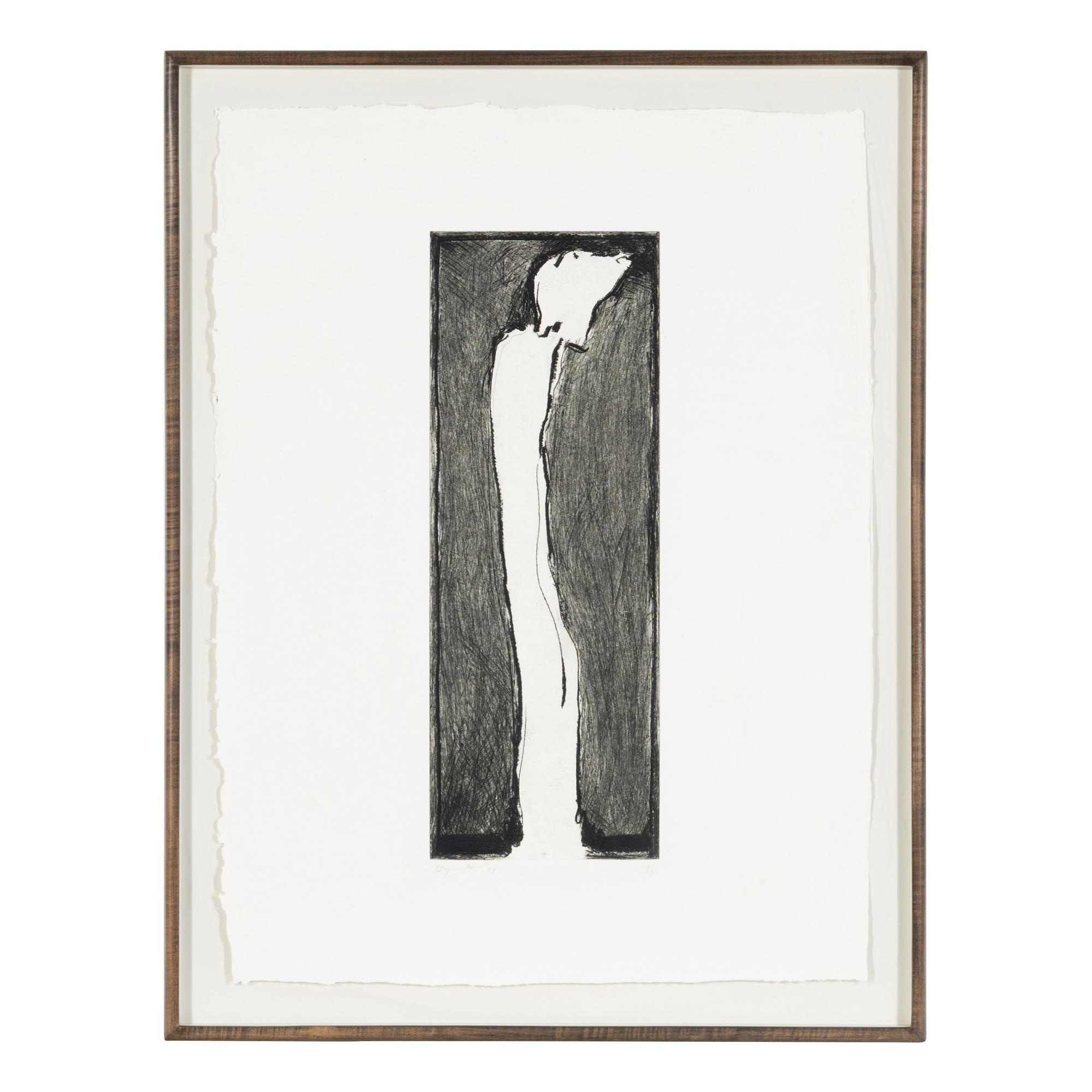 Bryan Hunt (American, b. 1947) — Ghosts, 1979 (portfolio of 4)