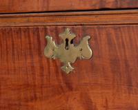 A Chippendale Tiger Maple Slant- Front Desk, New England, Late 18th Century