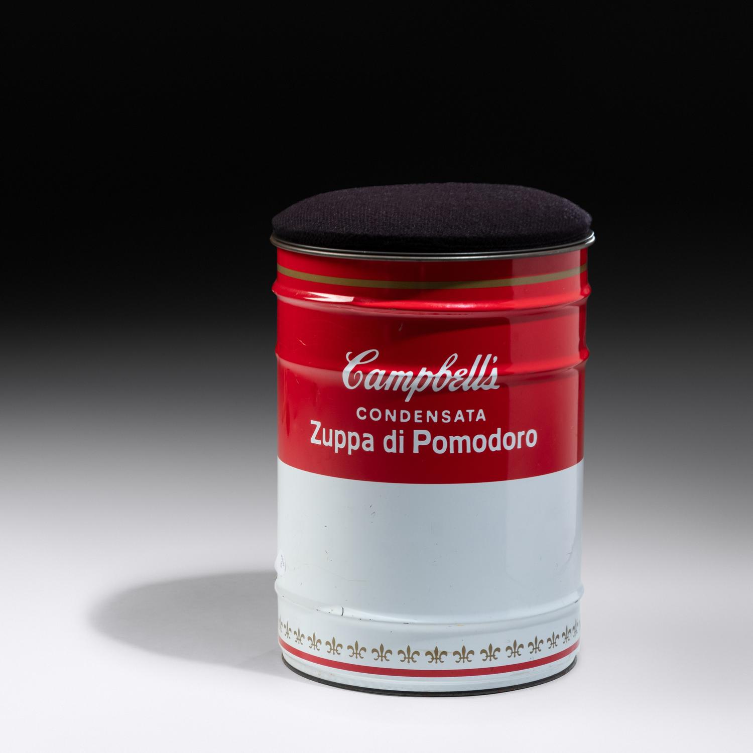 'Tribute to Andy Warhol' Stool, c. 1973 Ultramobile Simon, Italy