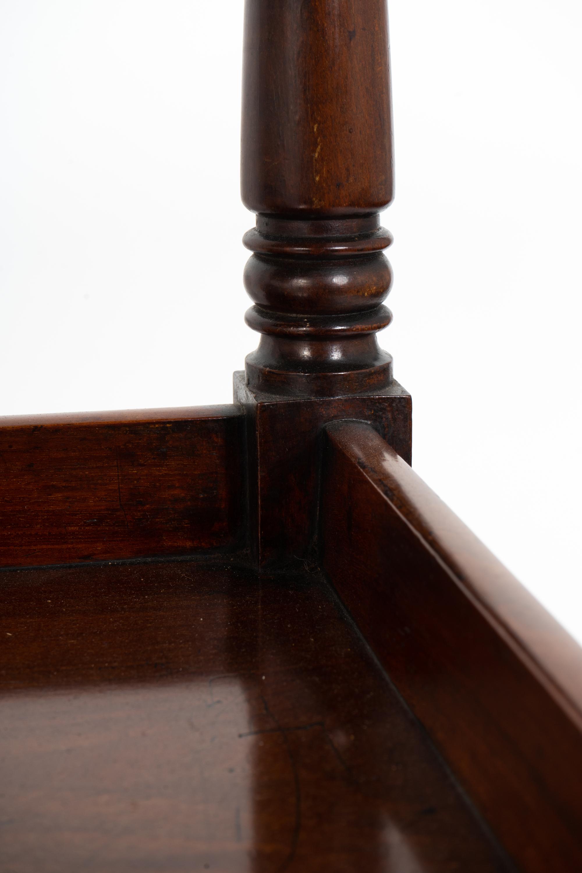 A William IV Mahogany Three-Tier Server — 19TH CENTURY
