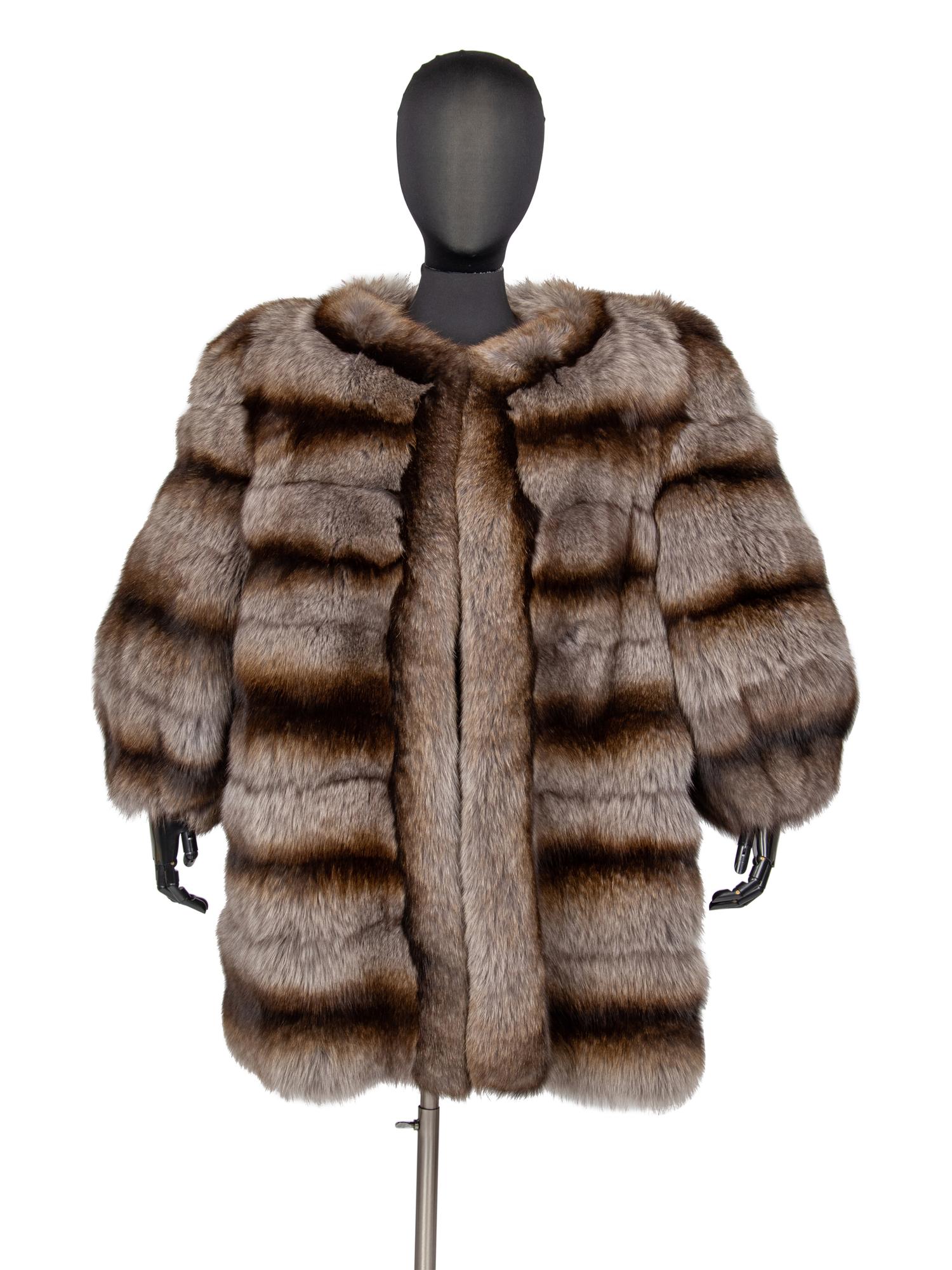 Carolina Herrera Haute Fourrure Fox Jacket, 1980s