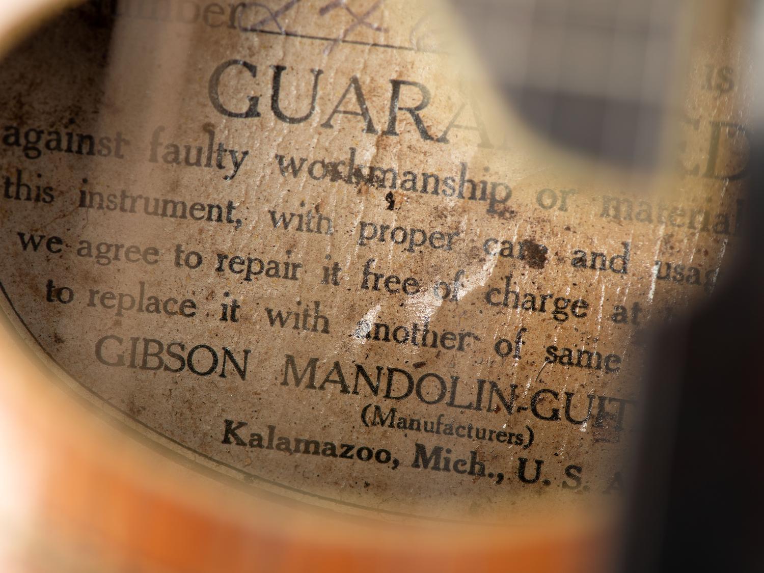 A Gibson Type-A Mandolin