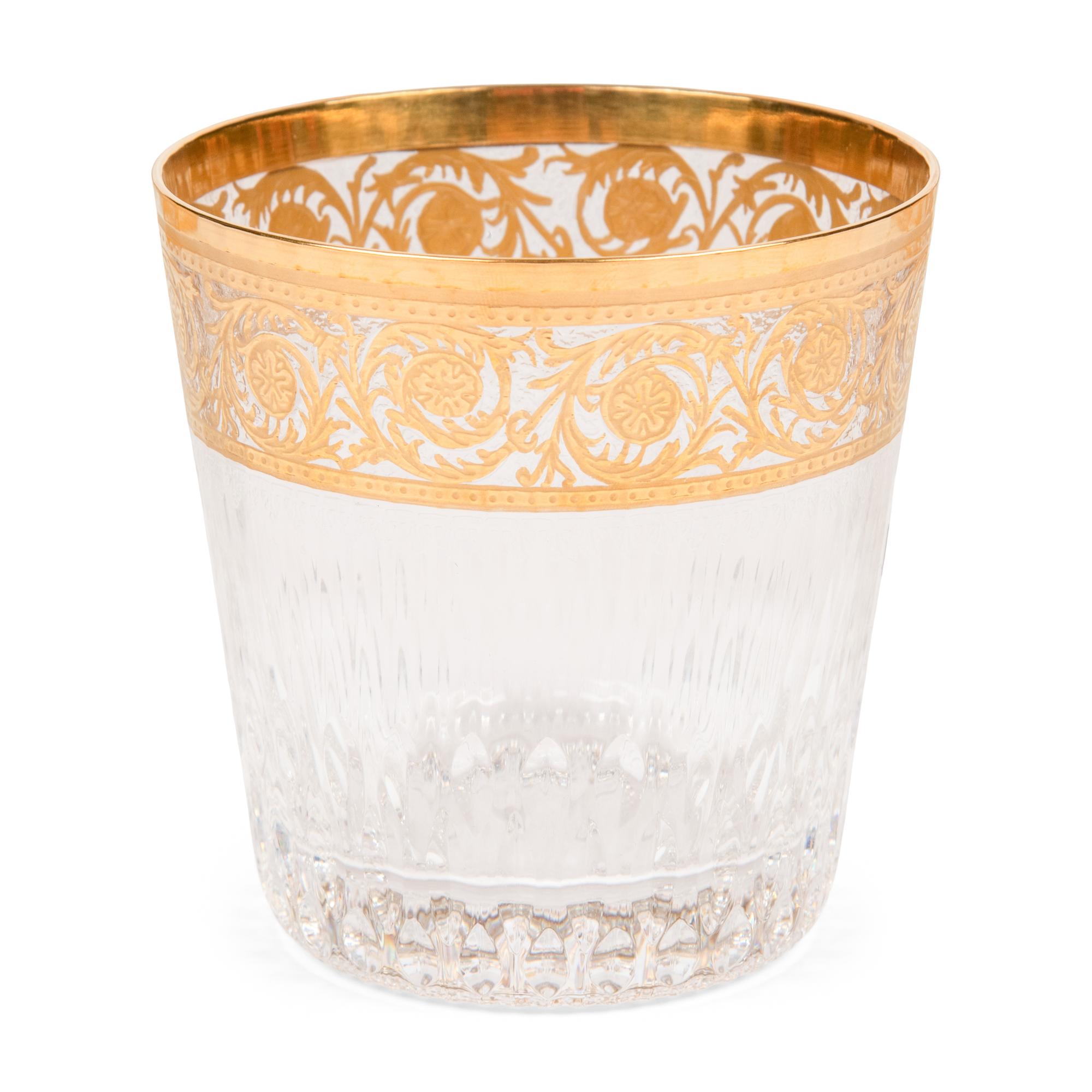 A Set of Twelve Saint-Louis Thistle Old Fashioned Glasses