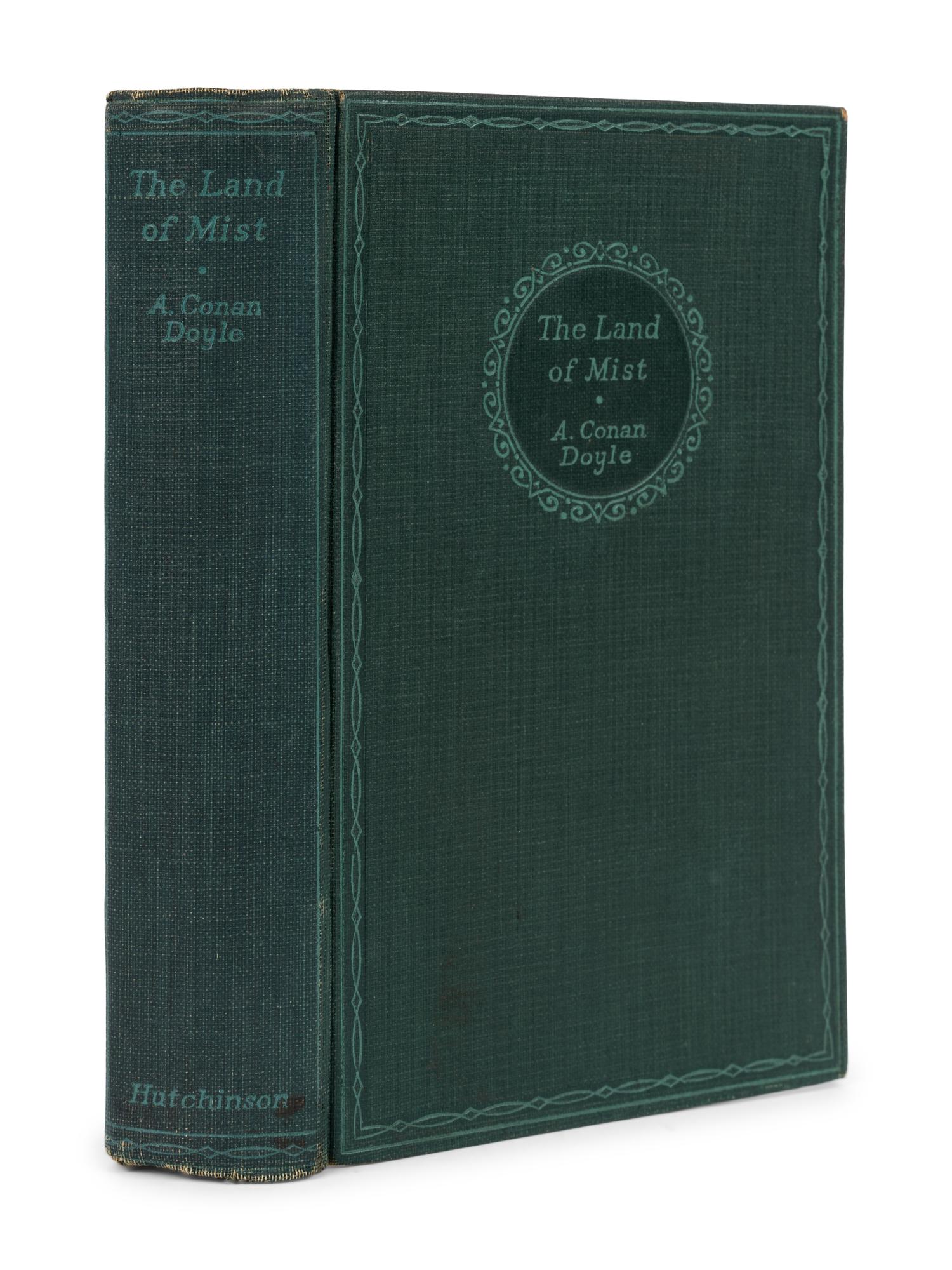 DOYLE, Arthur Conan, Sir (1859-1930). Land of Mist . London: Hutchinson & Co., [1926].