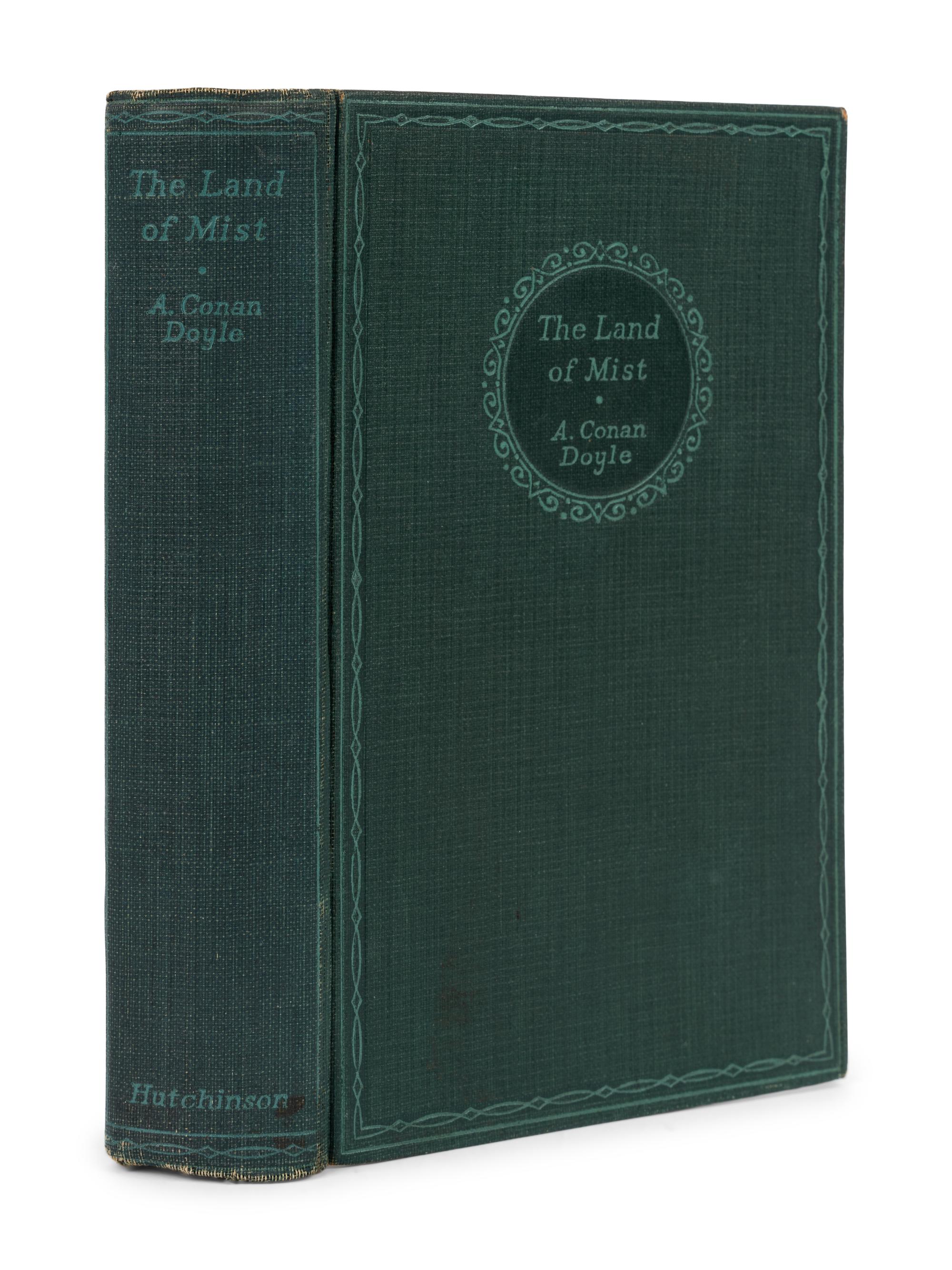 DOYLE, Arthur Conan, Sir (1859-1930). Land of Mist . London: Hutchinson & Co., [1926].