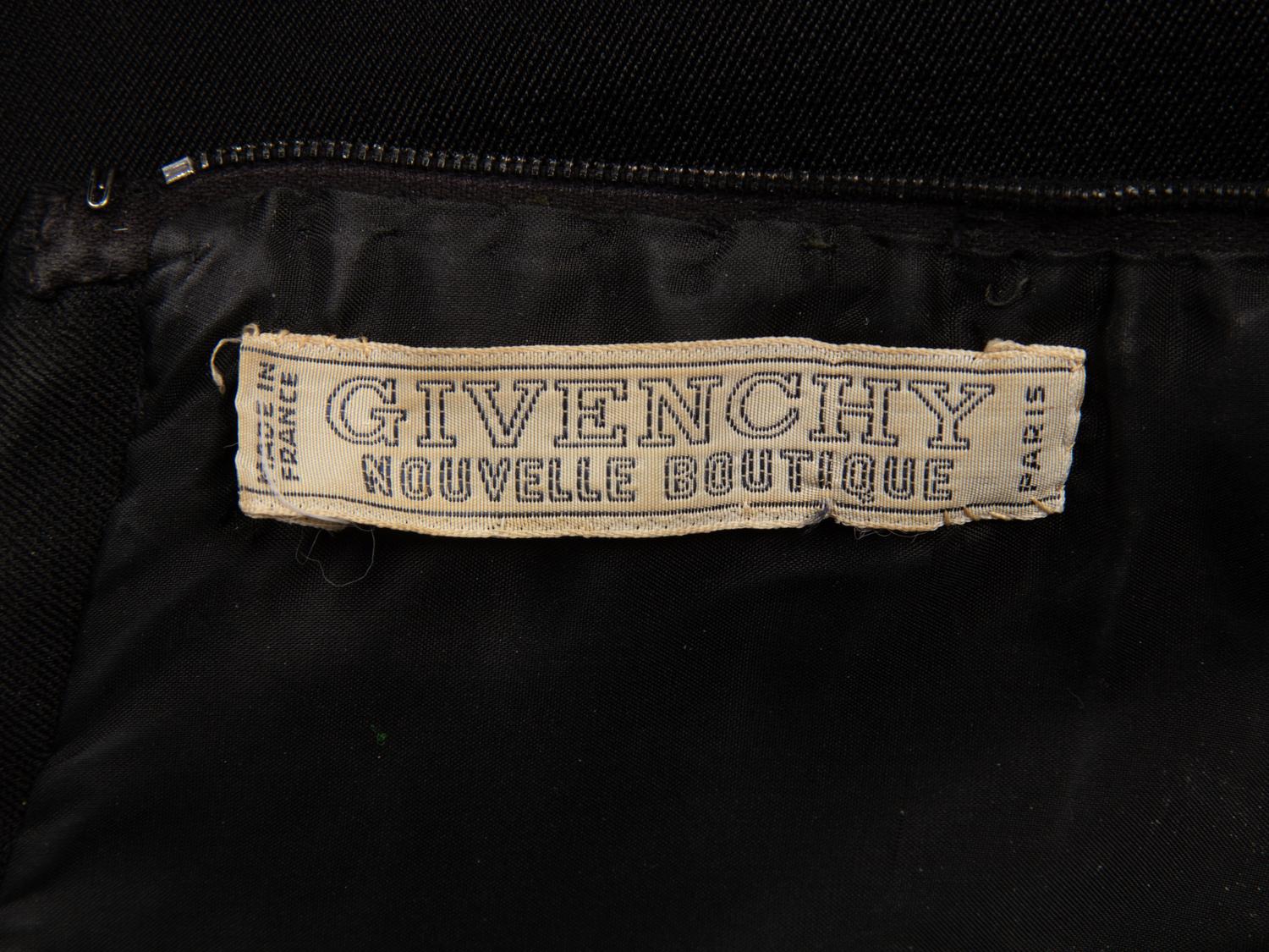 Givenchy, Black Evening Dress