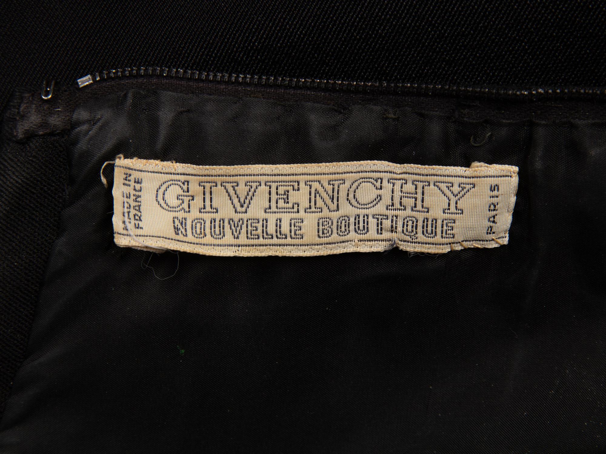 Givenchy, Black Evening Dress