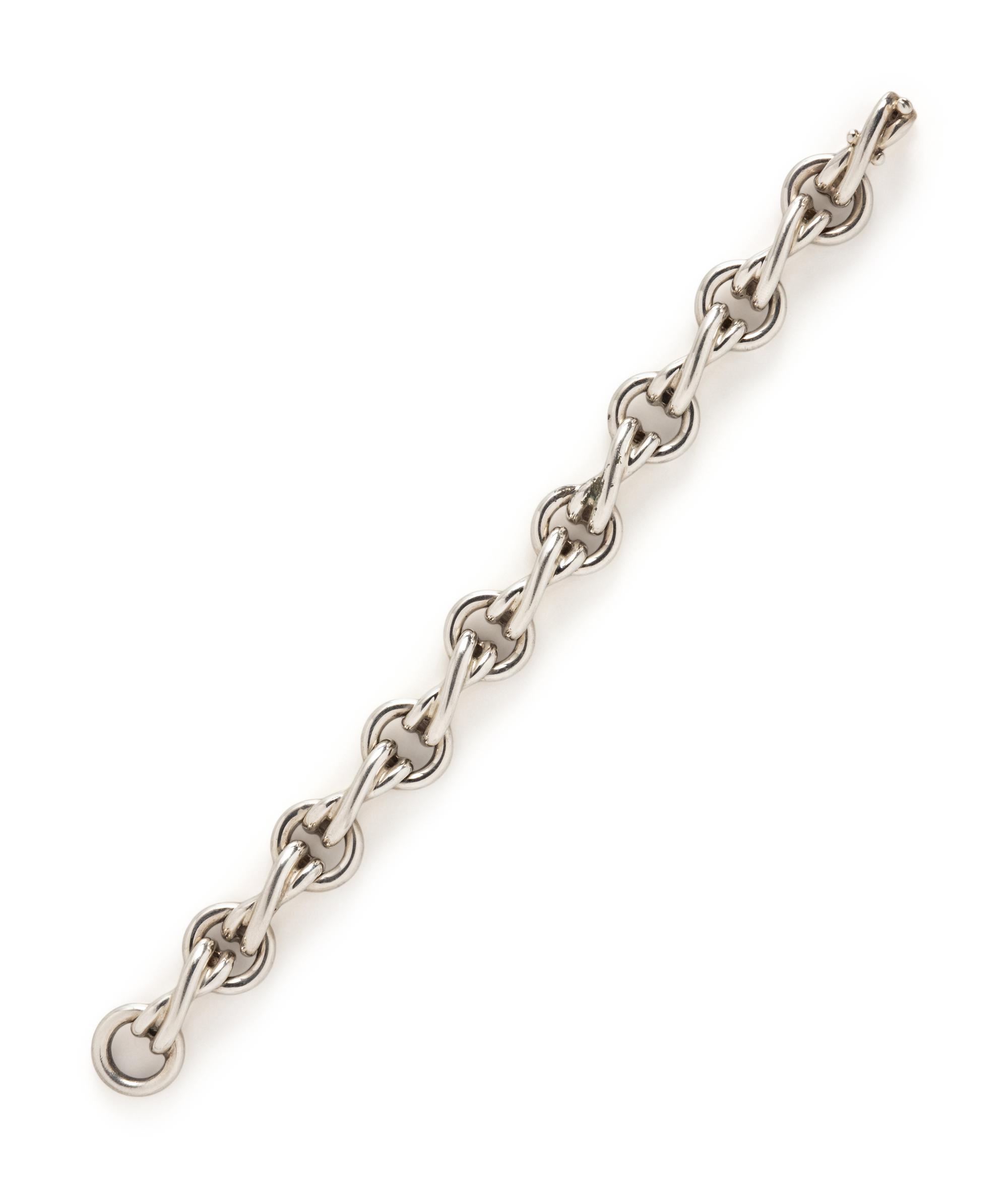 TIFFANY & CO., PALOMA PICASSO, STERLING SILVER 'LE CIRCLE' BRACELET