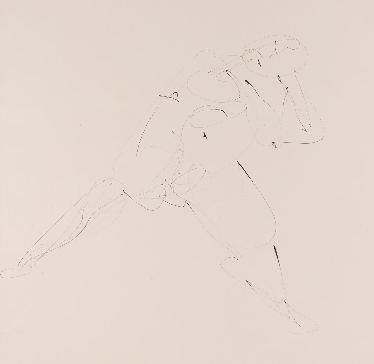 Reclining , c. 1958