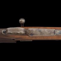 *Restored E. Schmidt & Habermann Custom 98 Mauser Rifle with D.S.T. Claw Mount and Case Colored Receiver
