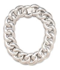 A Sterling Silver Curblink Chain Necklace, Mexican, 134.50 dwts.