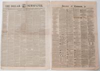 [CIVIL WAR]. A group of 7 newspapers from 1861, incl. pre-war and homefront news, featuring New York Times commentary on evolving CSA government.