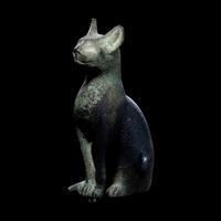 An Egyptian Bronze Cat