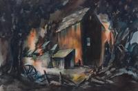 Edna Mae Radtke, (20th century), The Old Barn