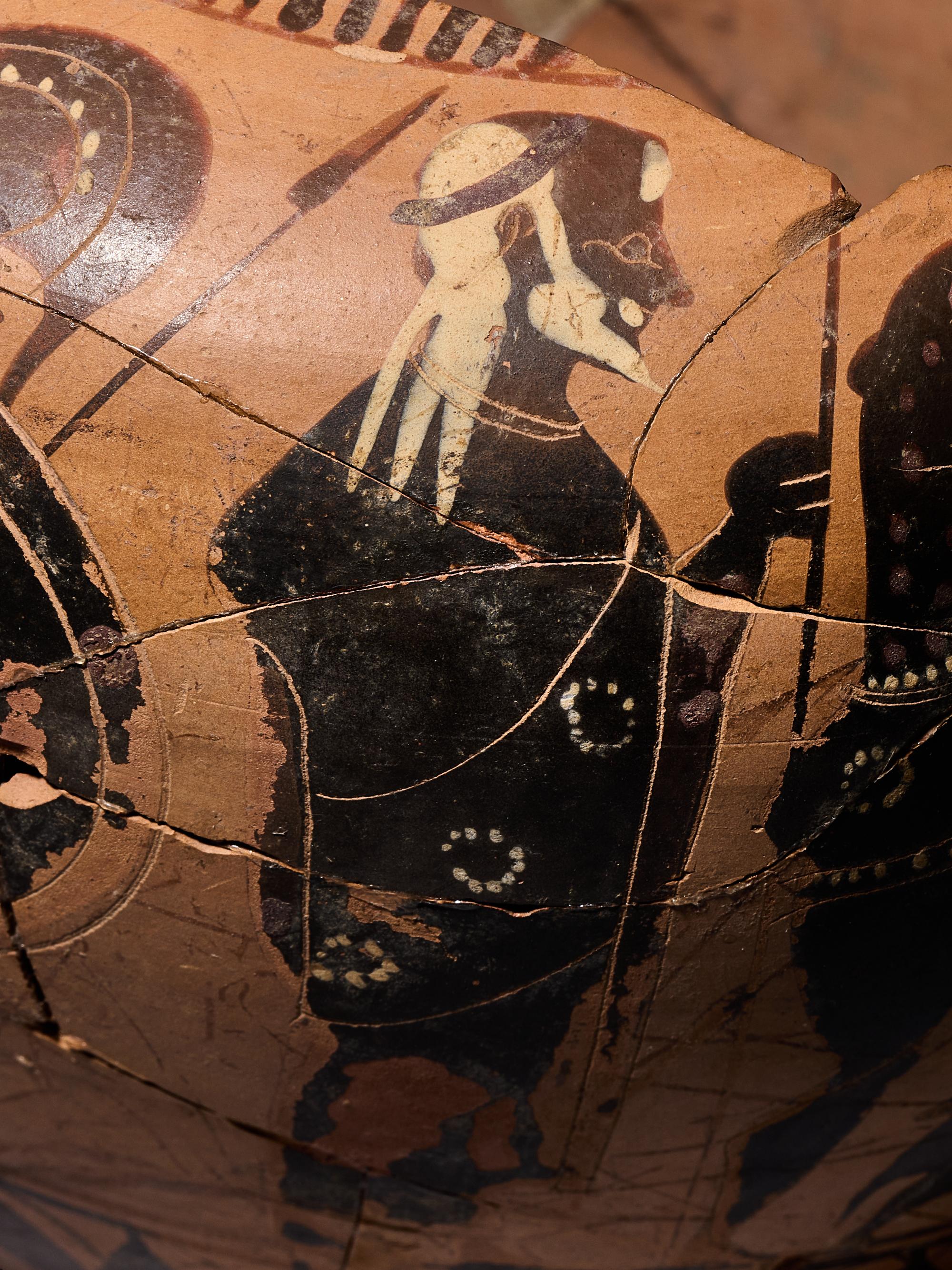 An Attic Black-Figured Fragmentary Amphora