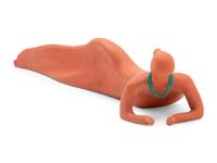 Reclining Women, with Turquoise Necklace Accents