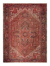 A Heriz Wool Rug