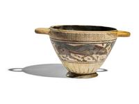 An Italo-Corinthian Black-Figured Kotyle