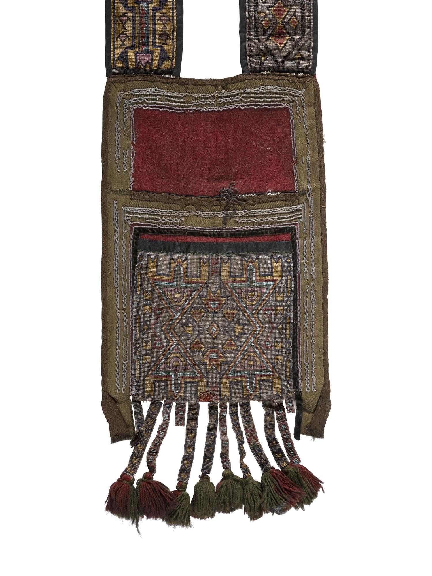 Anishinaabe Loom Beaded Bandolier Bag