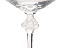 A Group of Lalique Stemware