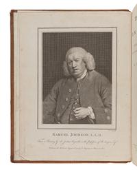 JOHNSON, Samuel (1709-1784). A Dictionary of the English Language . London: for J. F. and C. Rivington and others, 1785.
