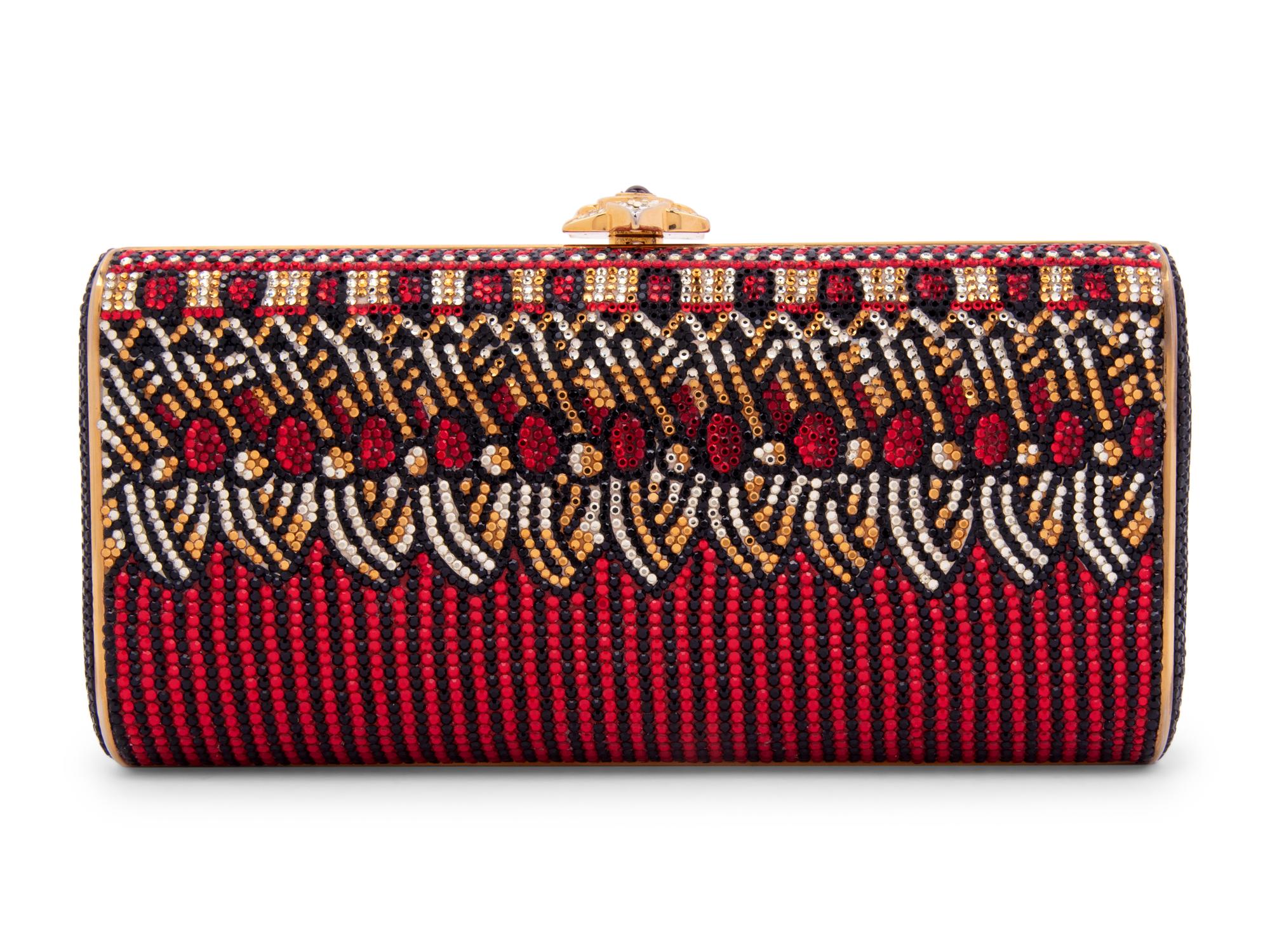 Judith Leiber Geometric Patterned Minaudière