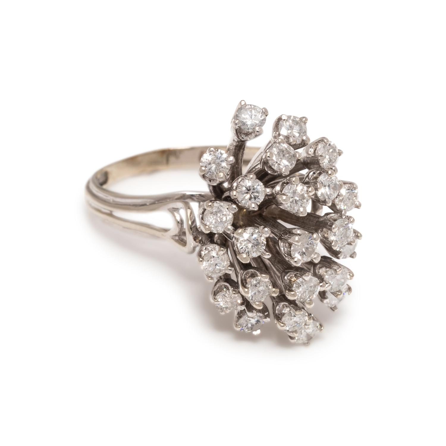 DIAMOND CLUSTER RING