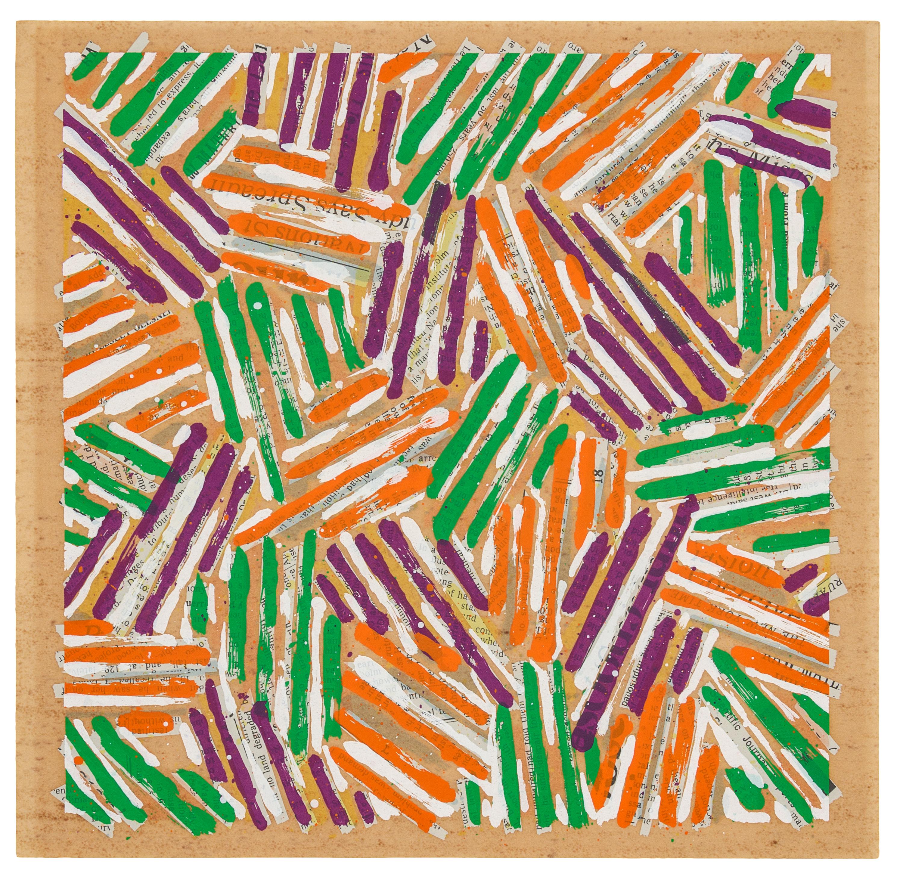 Untitled (catalogue cover for Jasper Johns / Screenprints )