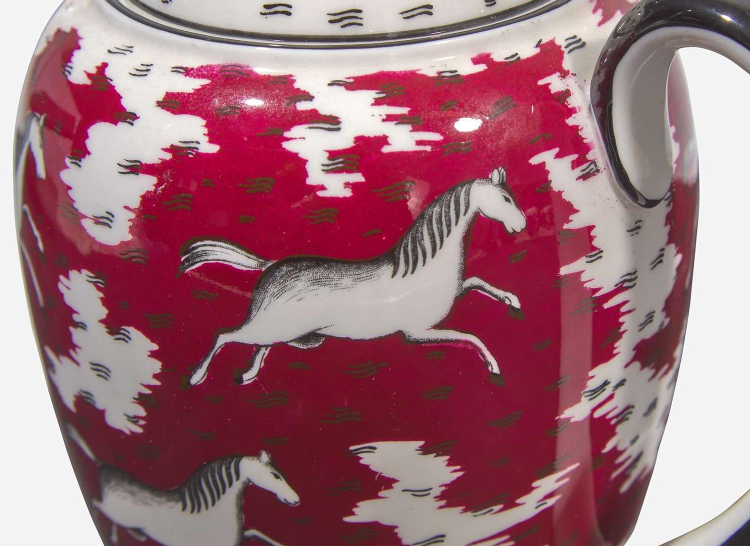 A Wedgwood "Persian Ponies" Coffee Service, UK, circa 1935