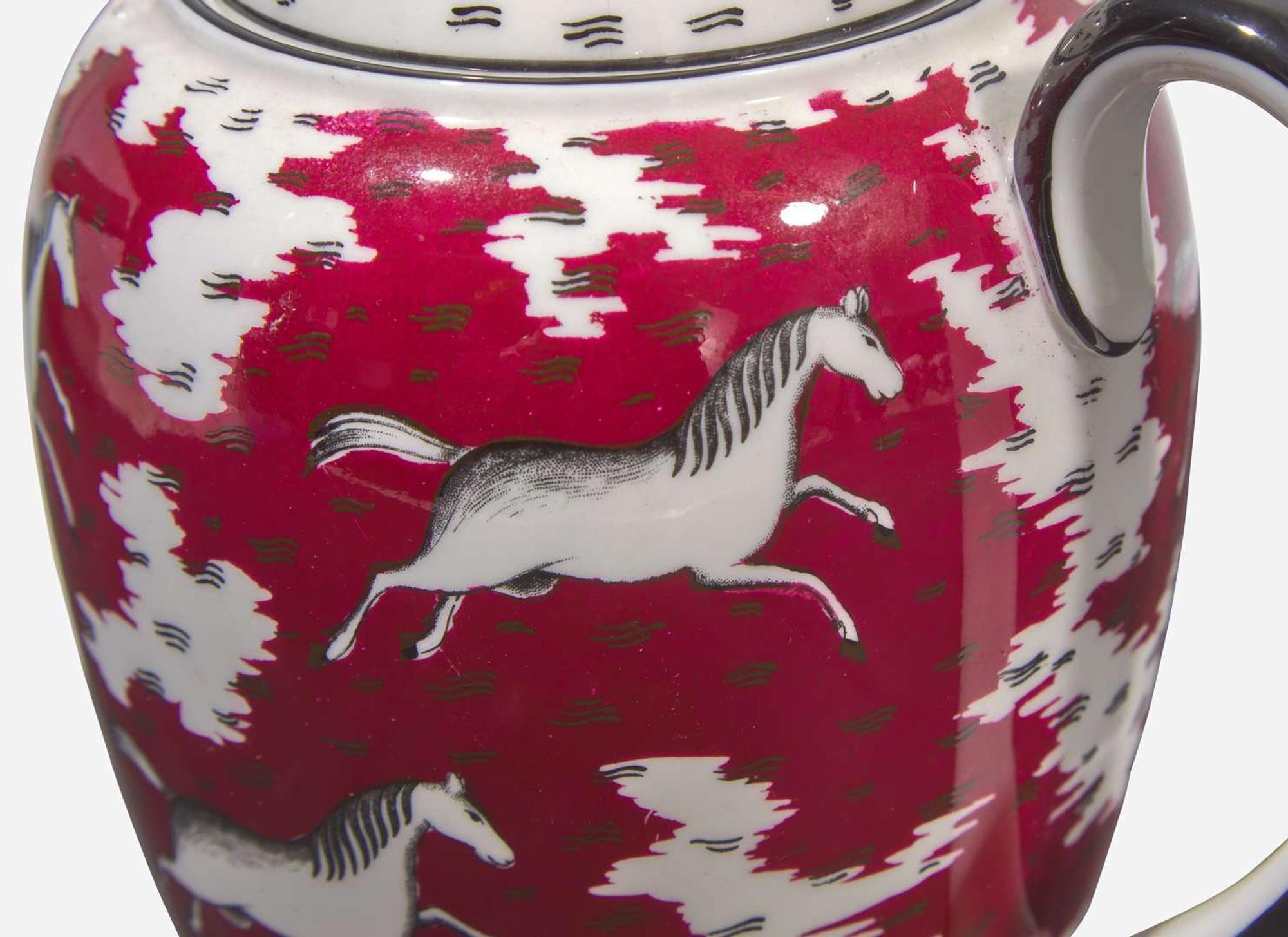 A Wedgwood "Persian Ponies" Coffee Service, UK, circa 1935