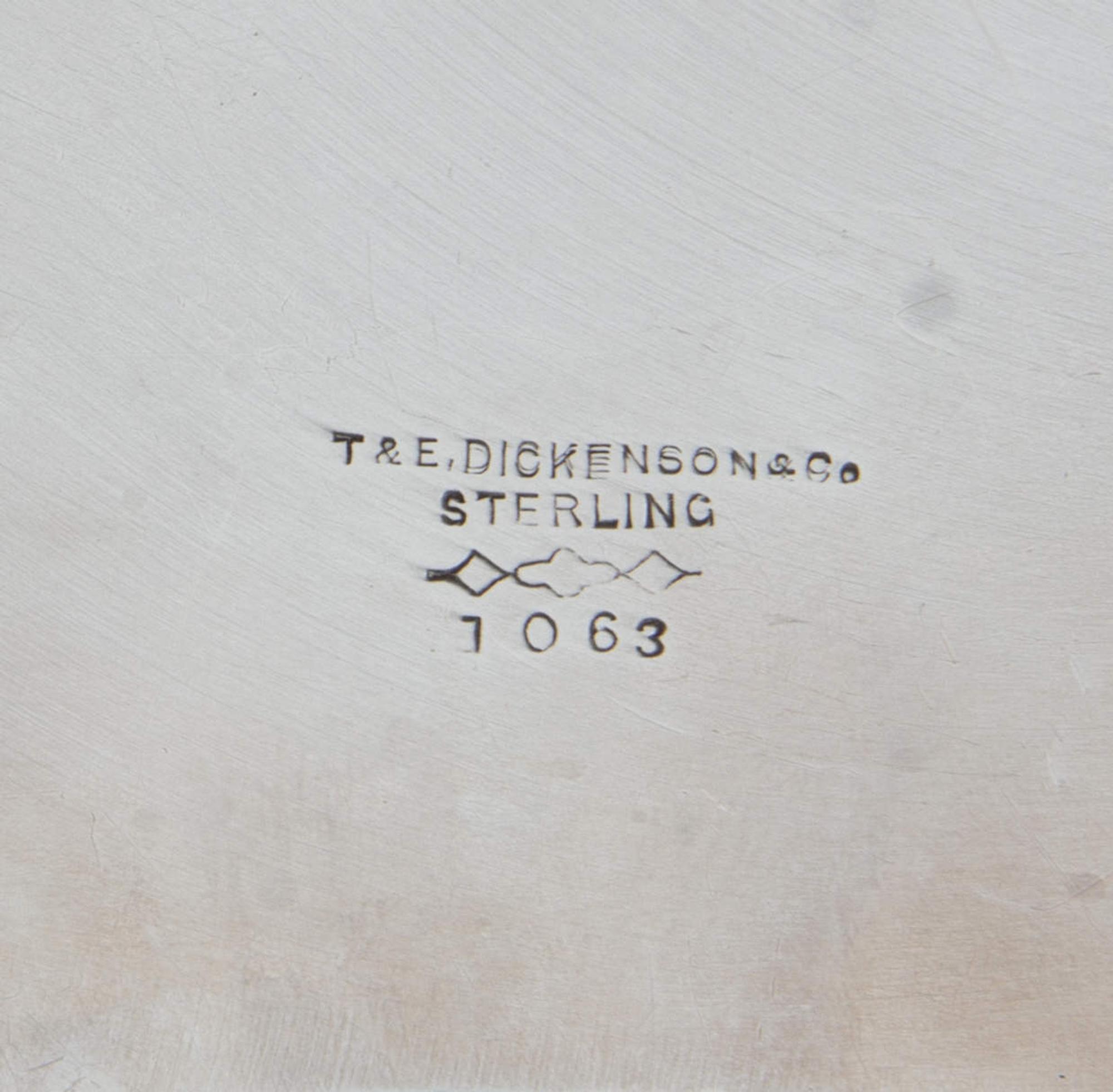 An American Silver Crumb Tray