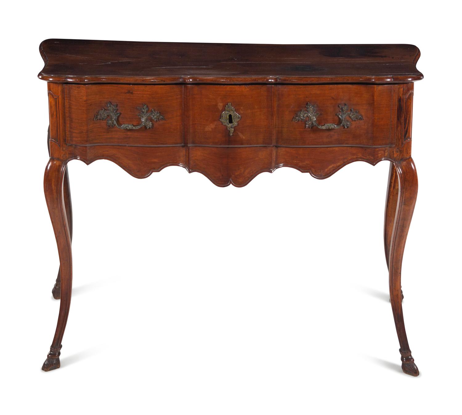 A Dutch Mahogany Pier Table