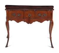 A Dutch Mahogany Pier Table